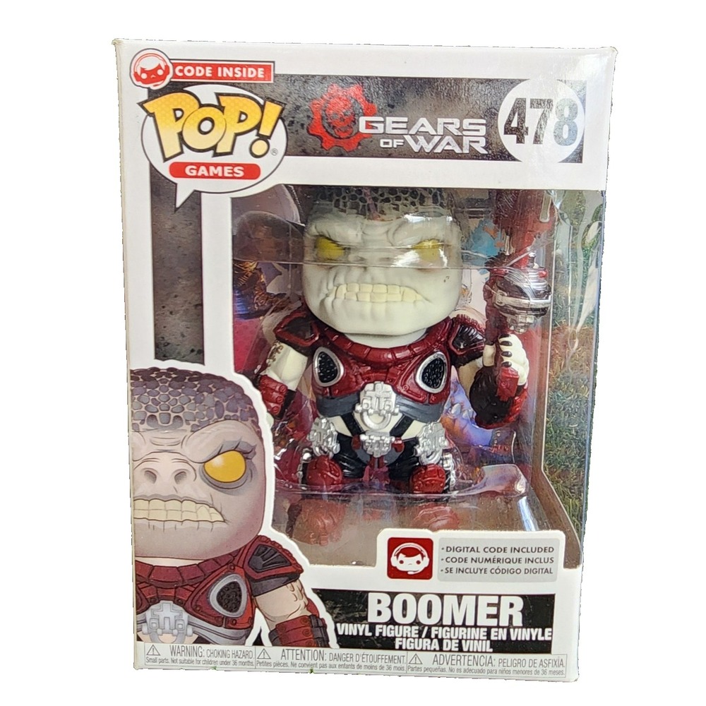funko pop! Games. Boomer #478. Digital Code Included!